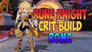 Rune Knight Crit Build Guide - 550k+ Crit DMG - Ragnarok M Classic