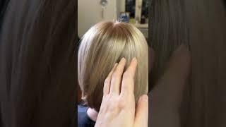 Короткие женские стрижки и окрашивание волос. Стрижка каре на короткие волосы. #blonde #hair #блонд