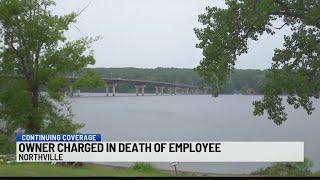 Owner charged in death of employee