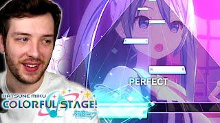 Connor Tries To Play A Rhythm Game... (Hatsune Miku: Colorful Stage!)