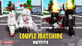 COUPLE MATCHING Outfit Ideas (EMO/Y2K) In Brookhaven ID/CODES - Roblox Part 9