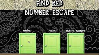 Find Red Number Escape Walkthrough *Efficient*