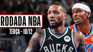 Lillard ativa 'Dame Time' no último minuto e decide; Shai faz 39 contra os Mavs - Rodada NBA 10/12