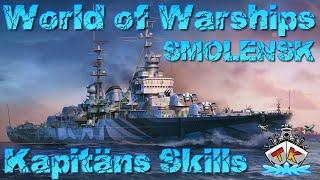 Smolensk richtig skillen! Kapitäns GUIDE in World of Warships