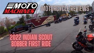 2022 Indian Scout Bobber First Ride | Moto Machines
