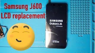 Samsung J600 lcd replacement