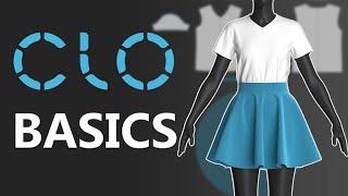 CLO3D Basics | CLO3D Beginners Tutorial