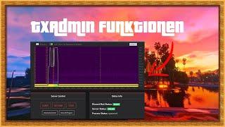 Wie benutze ich txAdmin | FiveM Server erstellen | Deutsch German #002