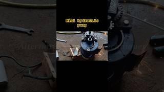 Mini hydraulic pump.