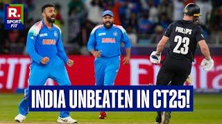 India Storm Into ICC Champions Trophy 2025 Semi-finals With Hard-fought Win Over New Zealand