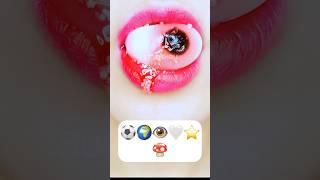 Asmr emojifood | @Sunny_EATING_ |sub⭐️#asmreating #mukbang #shrots #youtube #eatingsounds #food