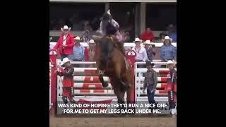 Defending Champion Logan Hay Rolls 2022 Calgary Momentum into 2023 | #shorts #rodeo #cowboys