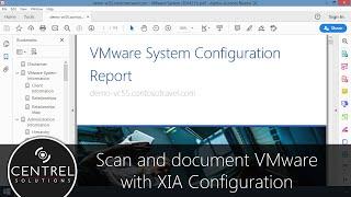 VMware Documentation Tool #xiaconfiguration