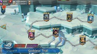 Chapter 8 Goddess Trail (Normal) - Lords Mobile | Cleared with 3 Stars