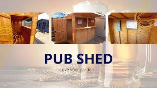 New Powersheds Pub Shed On Display At Our Horsham Showcentre