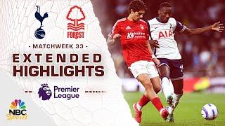 Tottenham Hotspur v. Nottingham Forest | PREMIER LEAGUE HIGHLIGHTS | 4/21/2025 | NBC Sports