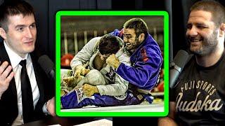 What happens when an Olympic Judoka does BJJ | Travis Stevens and Lex Fridman