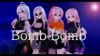 [MMD] KARD - 'BOMB BOMB' (밤밤) (kikipony)(Collaboration ft cloliwos) (2K 60fps)