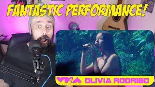 ROCK SINGER REACTS TO OLIVIA RODRIGO VAMPIRE / GET HIM BACK VMAs 2023 REACTION