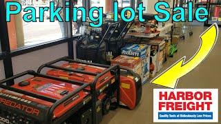 Parking Lot Sale Shopping @ Harbor Freight March 2020