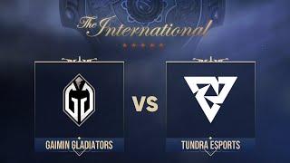 Gaimin Gladiators проти Tundra Esports | The International 2024