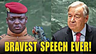 No Turning Back! Burkina Faso's UN Speech Shakes the Global Order!