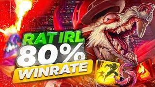 RATIRL TIENE 80% WINRATE CON TWITCH AP!?  [ENG SUBS]