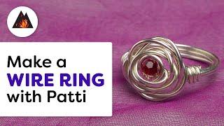 How to Make a Wire-Wrapped Ring for Beginners