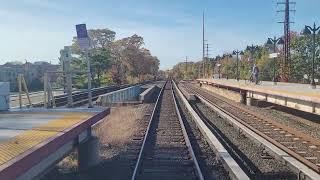 4K/60p: LIRR M3 Front Window Long Beach to Penn Station