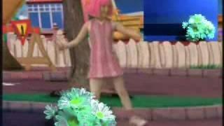 LazyTown - How chromakeying works...