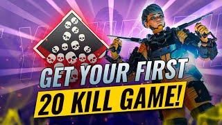 How to PUBSTOMP Like a PRO! [20 kill badge] (Apex Legends)