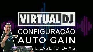 Virtual DJ - Configurar o Ganho Automático