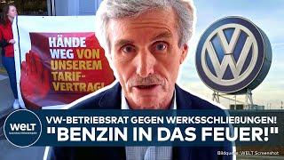 VOLKSWAGEN: Werksschließungen! Harte Auseinandersetzung!“ Betriebsrat kündigt Widerstand an!