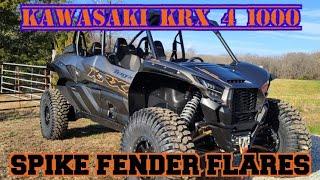 Spike Powersports KRX 4 1000 Fender Flares!