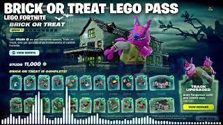 LEGO Fortnite Brick or Treat LEGO Pass Menu Spooky Ambience (Andy Fangerson) [Fortnitemares 2024]