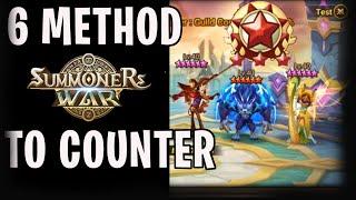 6 METHOD TO COUNTER CARCANO VIGOR TRIANA G3 META SIEGE DEFENSE - Summoners War