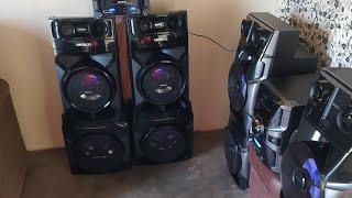 Duelo Sony GPX8 vs GTR888 1200W RMS de potência, qual toca mais!!