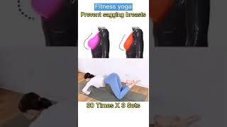 Breasts exercise easy action workout at home  #shorts #YogaHealthFitness