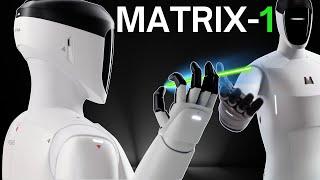 New MATRIX 1 Humanoid Robot Previews SHOCKING Self Learning AI For 2025 (TEXT TO CAD AI)