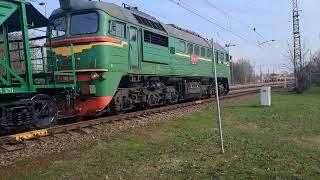 [LDz Cargo] M62-1598 Very short freight train (Torņakalns)