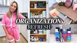 2024 EXTREME ORGANIZATION REFRESH! Satisfying organization ideas!