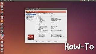 Installing AMD Catalyst on Ubuntu 14.04 (GUI Mode)