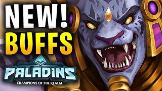 TIBERIUS INSANE NEW ULT TALENT! - Paladins Gameplay Build