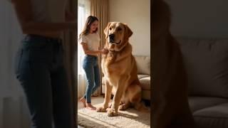 When Kindness Is Bigger Than You #GiantDog #goldenretriever #AnimalBond #DogLovers #shorts  #dog