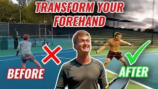 Tennis Lesson | Gain the Perfect Forehand Power & Spin - Tennis Forehand Technique Lesson