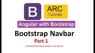 Angular Bootstrap Navbar Component | Part 1 | Angular Bootstrap 4 Tutorials | Bootstrap Tutorial