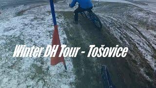 4 riders, mud and snow - Tošovice Winter DH CUP 2022