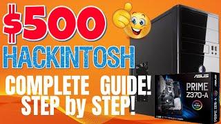 $500 Budget Mojave Hackintosh Build | Step by Step 2020