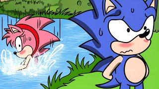 Sonic Got Into A Very Awkward Situation... [Sonic Comic Dub]