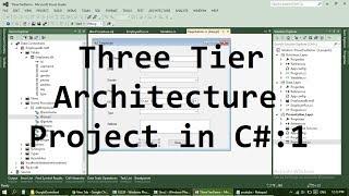 Three Tier  Architecture  Project in C#:1